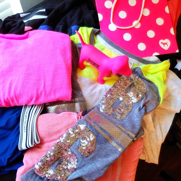 Pink Victoria's Secret mystery bundle